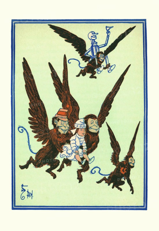 Monkeys Flew Away with Dorothy 1934