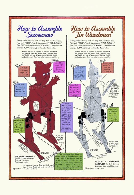 How To Assemble Scarecrow 1934