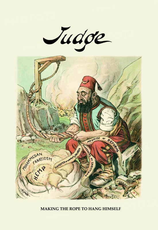 Judge: Making the Rope to Hang Himself 1900