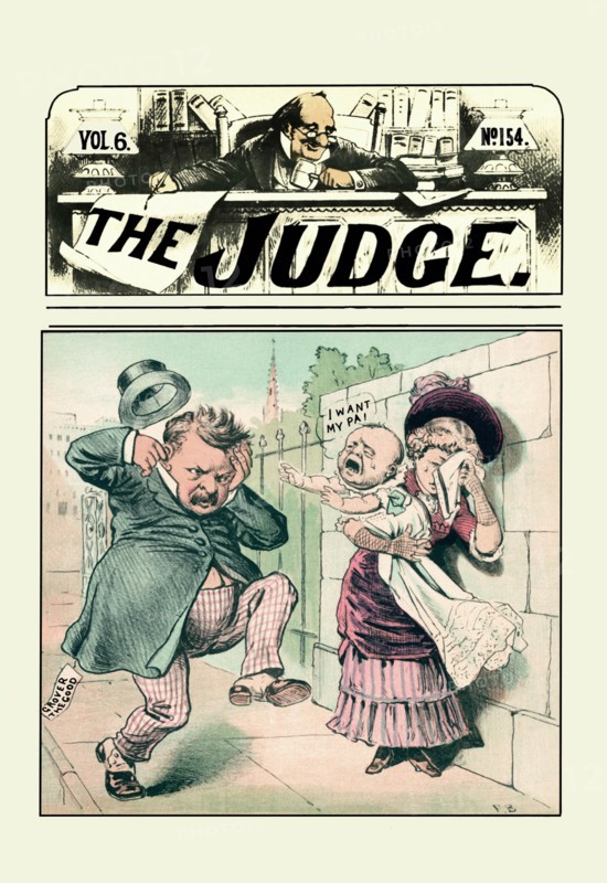 Judge: "I Want My Pa!" 1884