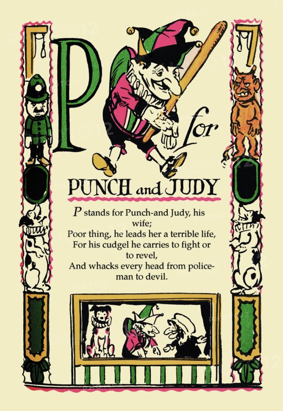 P for Punch and Judy 1945