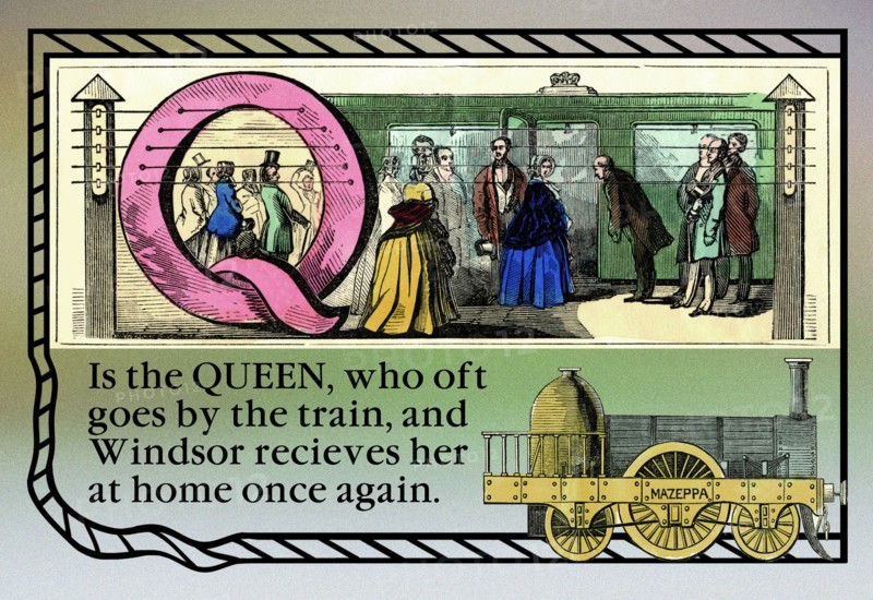 Q is the Queen 1880