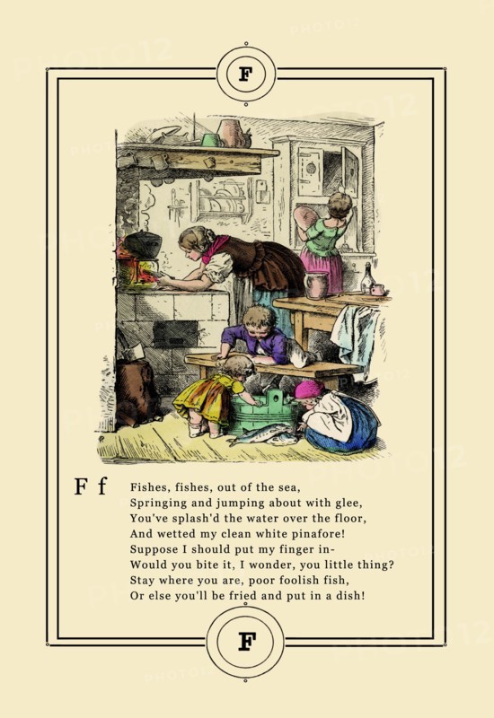 Little Lily's Alphabet: Fishes 1880