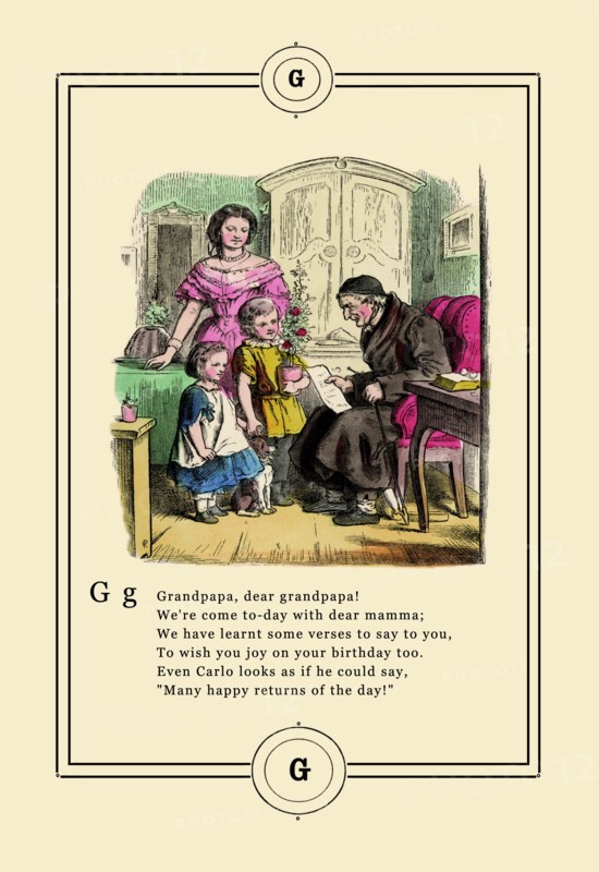 Little Lily's Alphabet: Grandpapa 1880
