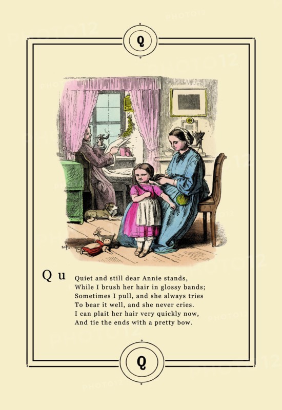 Little Lily's Alphabet: Quiet and Still 1880