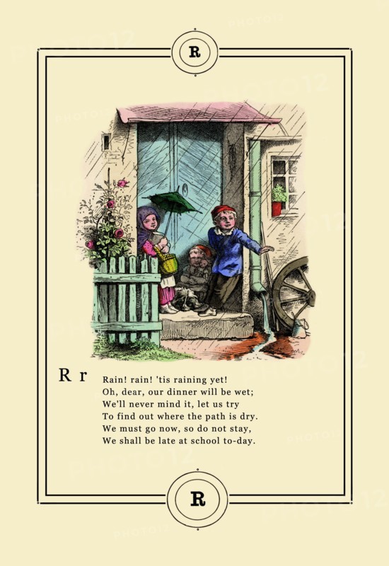 Little Lily's Alphabet: Rain! 1880