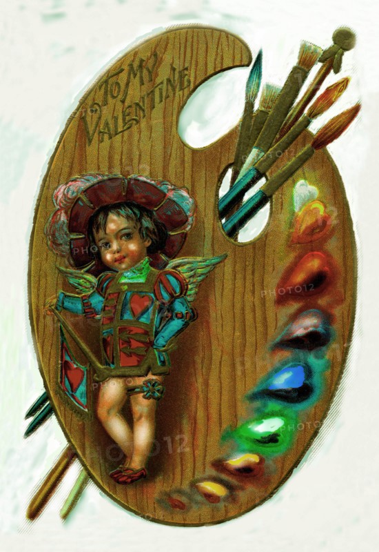 Artist With Palette