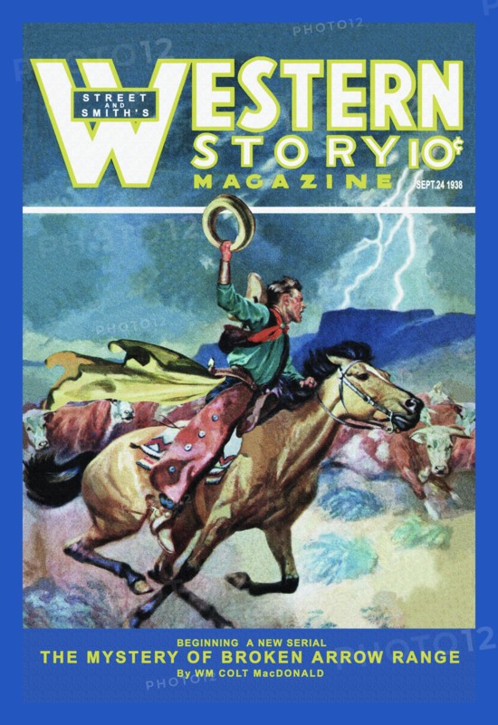 Western Story Magazine: Broken Arrow Range 1938