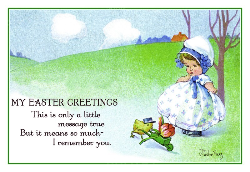 My Easter Greetings 1900