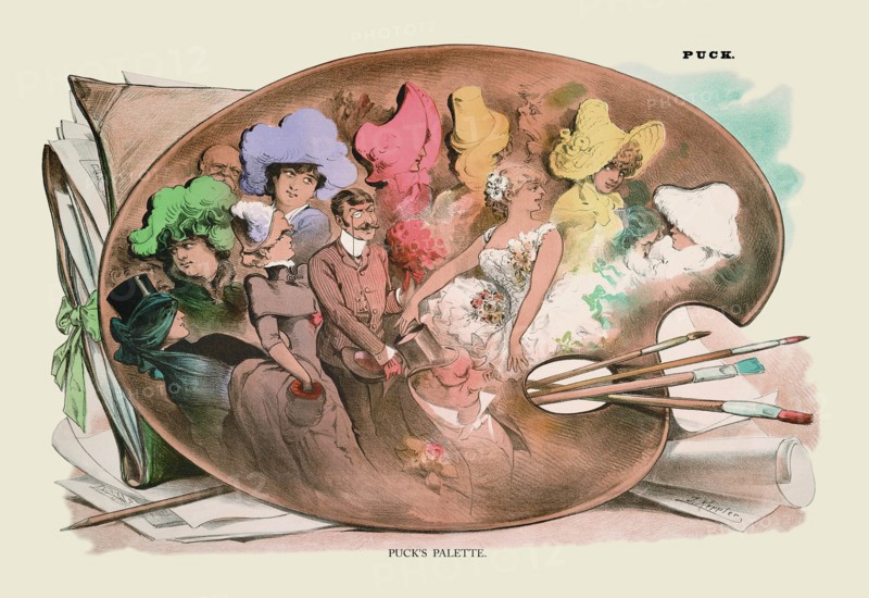 Puck Magazine: Puck's Palette