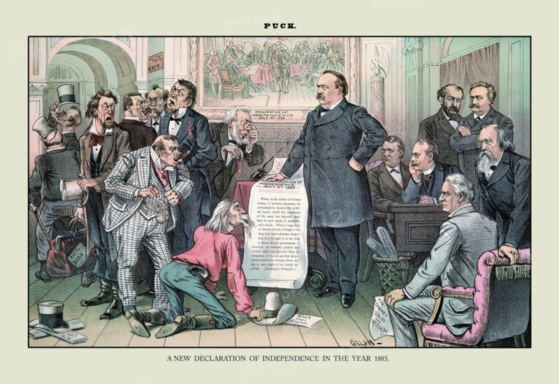 Puck Magazine: A New Declaration of Independence
