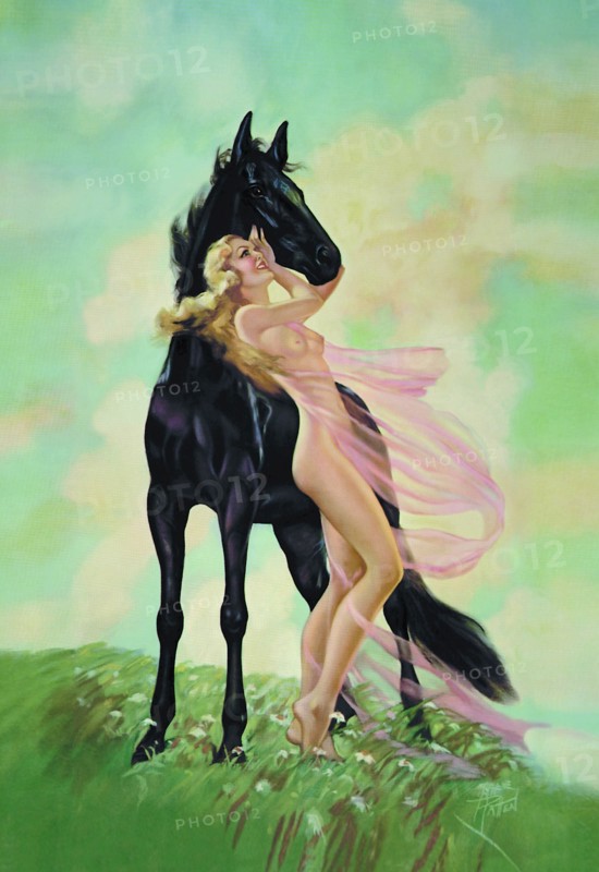Mindy with her Stallion