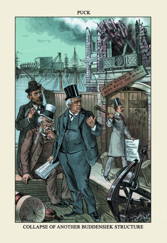 Puck Magazine: Collapse of Another Buddensiek Structure