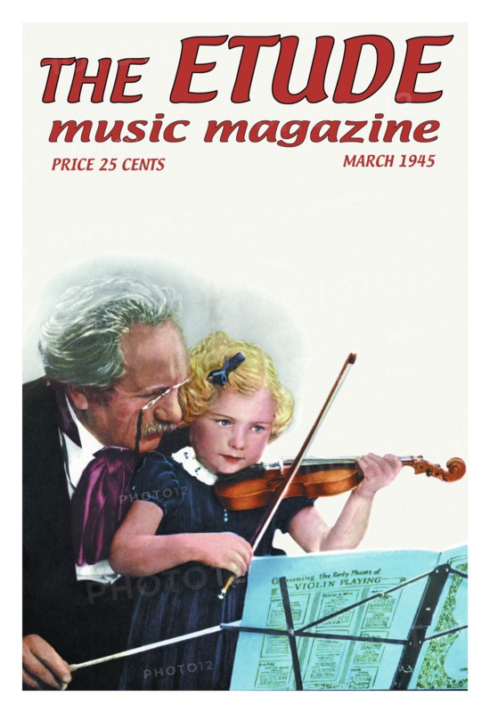 Etude: Violin Lesson 1945