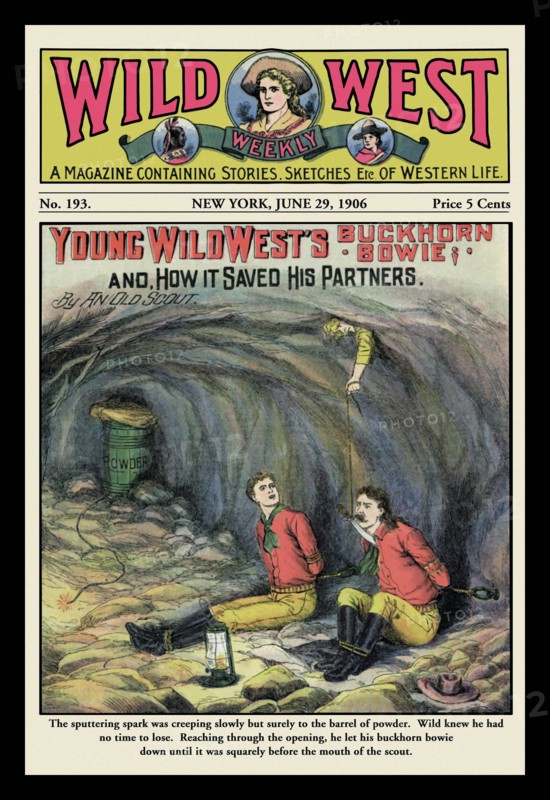 Wild West Weekly: Young Wild West's Buckhorn Bowie 1906