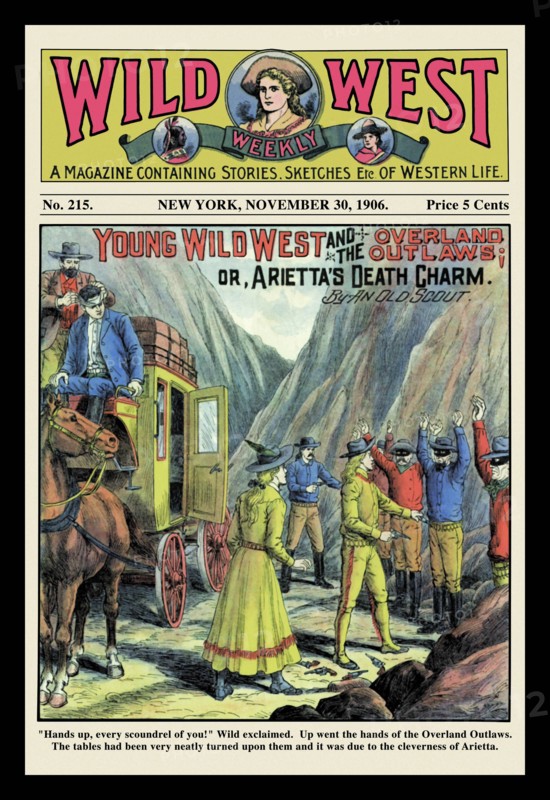 Wild West Weekly: Young Wild West and the Overland Outlaws 1906