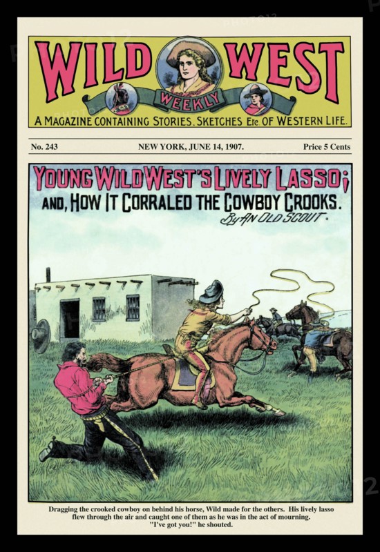 Wild West Weekly: Young Wild West's Lively Lasso 1907