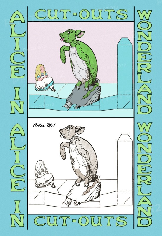 Alice in Wonderland: Mock Turtle - Color Me! 1930
