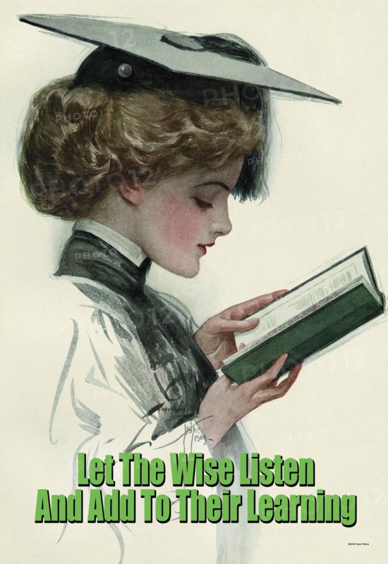 Let the Wise Listen and Add to Their Learning 2005