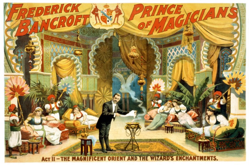 Frederick Bancroft, prince of magicians 1895