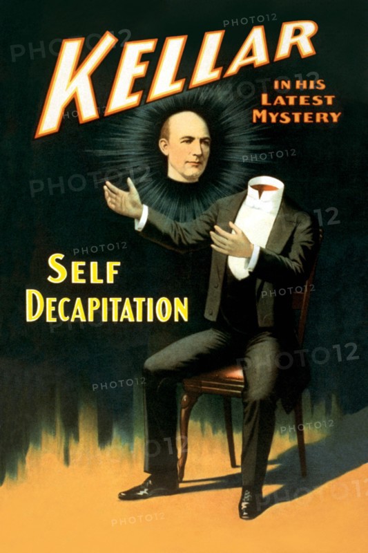 Kellar in his latest mystery 1898