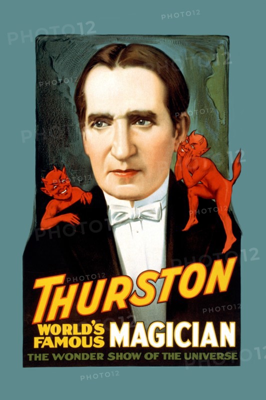Thurston, world's famous magician the wonder show of the universe 1921