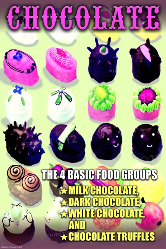 The 4 Basic Food Groups: Chocolate 2008