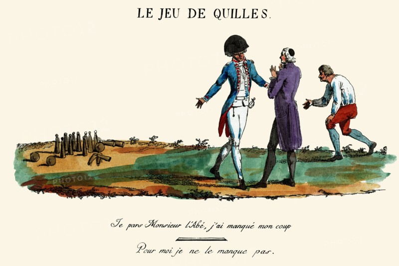 Le jeu de quilles 1789