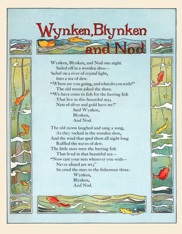 Wynken, Blynken, and Nod 1925