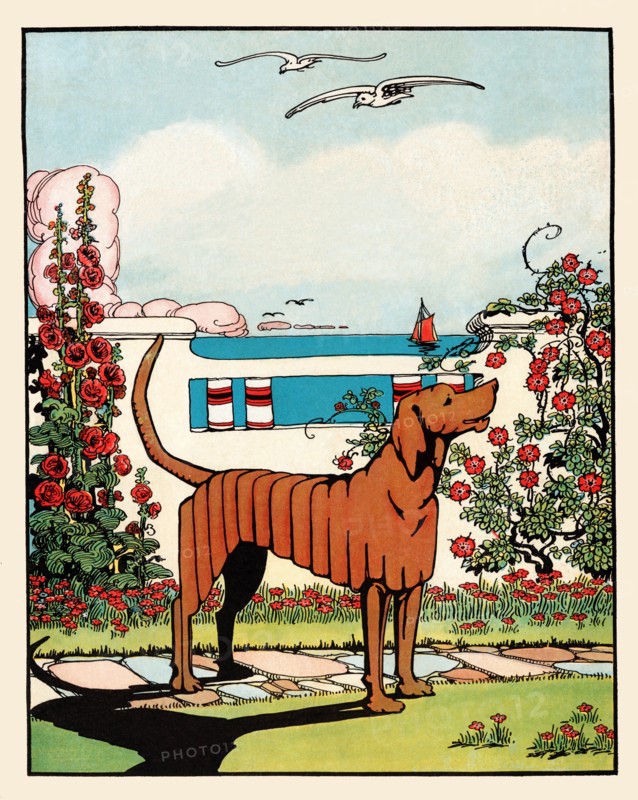 Gingerbread Dog 1925