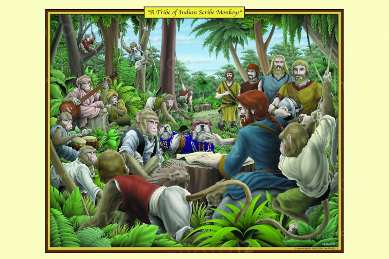 Tribe of Indian Scribe Monkeys 2006