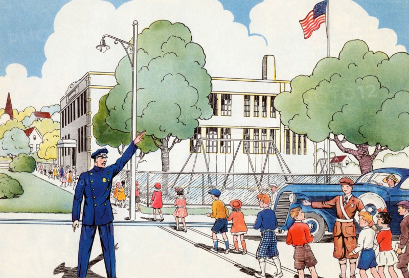 School Day Begins 1938