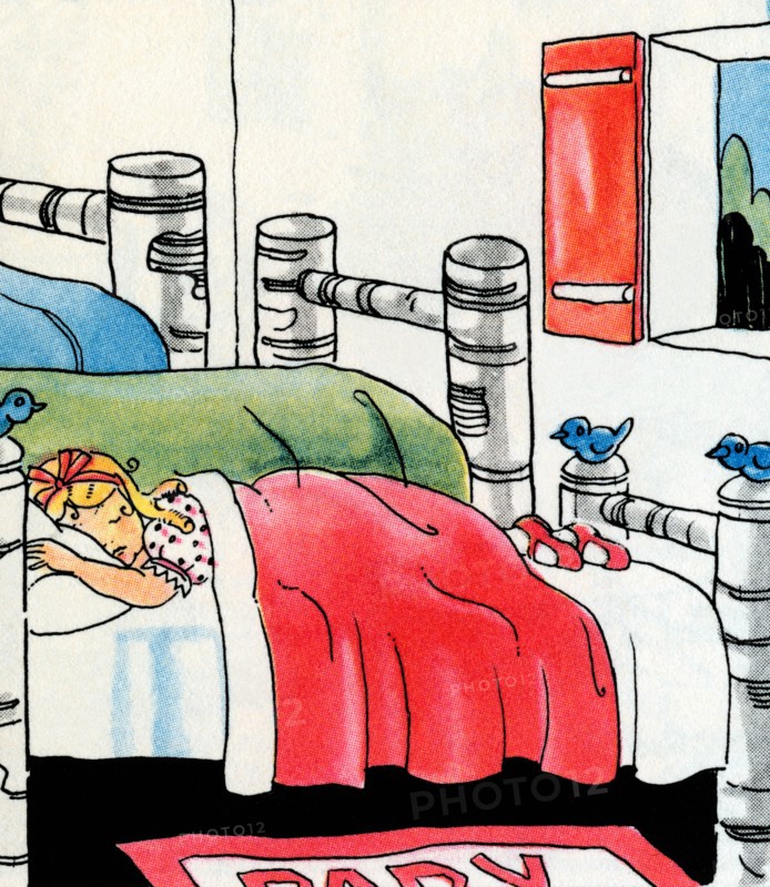 Goldilocks in Baby bear's Bed 1938