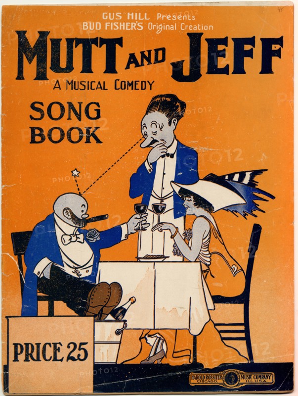 Mutt & Jeff A Musical Comedy Song Book