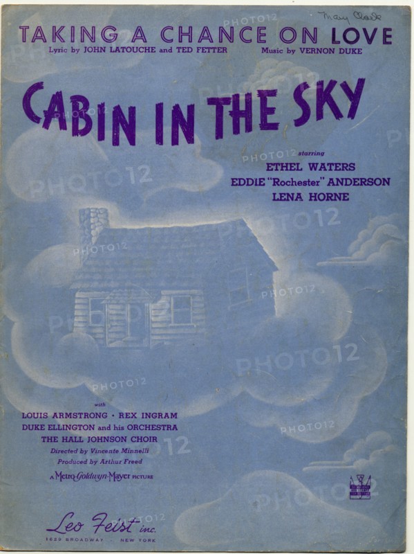 Taking a Chance on love from cabin in the Sky