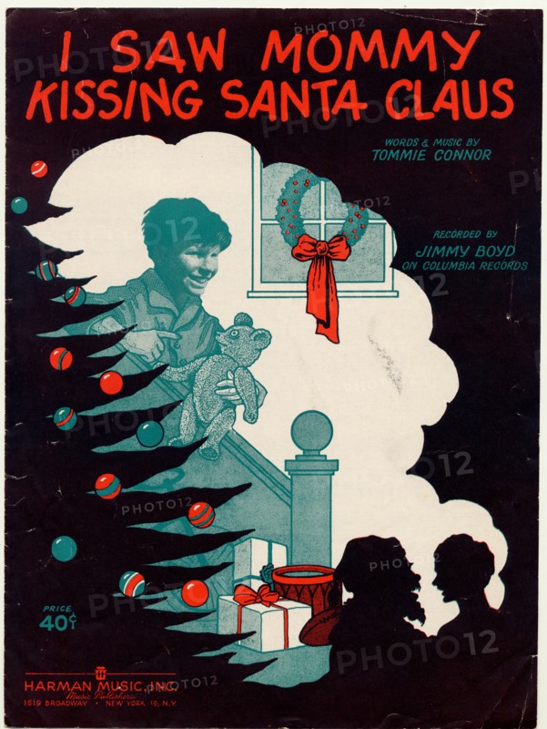 I saw Mommy Kissing Santa Claus
