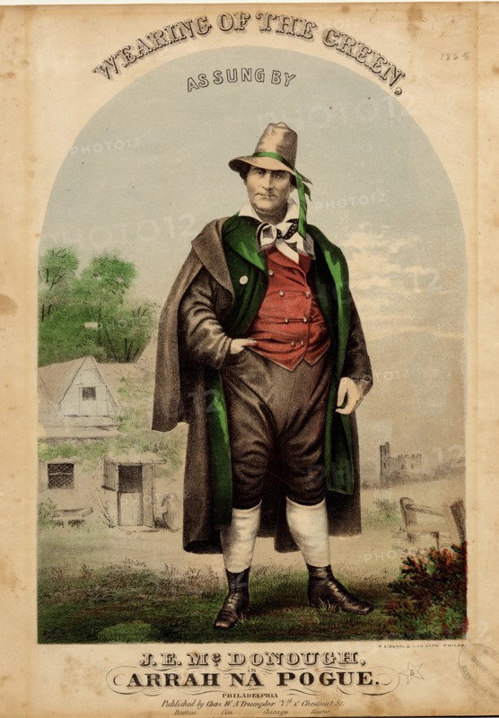 Wearing of Th green