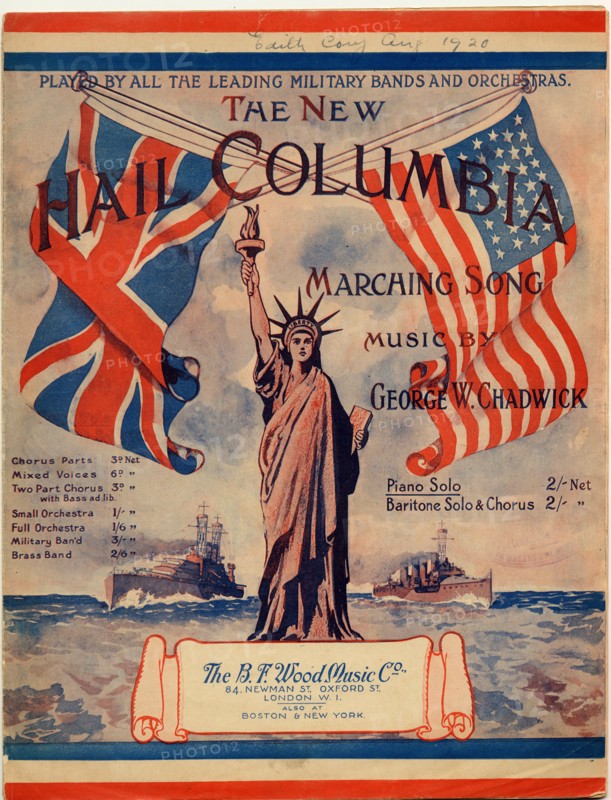The New Hail Columbia Marching Song