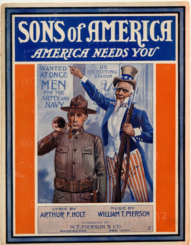 Sons of America, American needs You