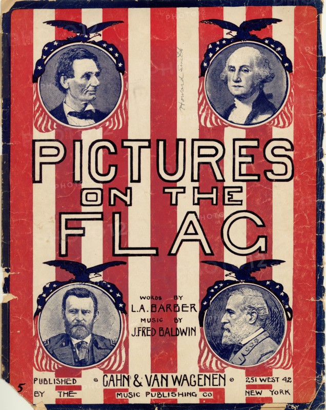 Pictures on the Flag