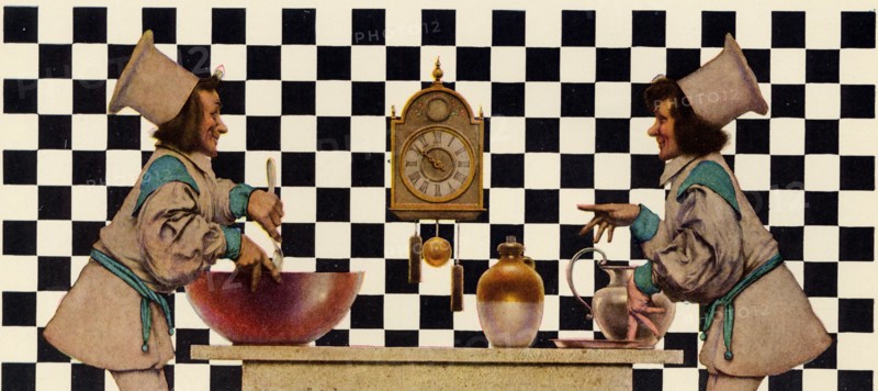 Knave of Hearts - Cooking a new recipe 1925