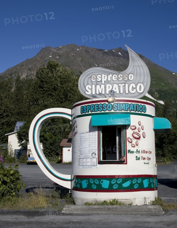 Espresso Simpatico Coffee Shop, Seward, Alaska 2006