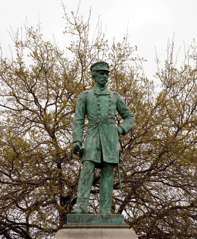 Statue of Rear Admiral Raphael Semmes, Mobile, Alabama 2010