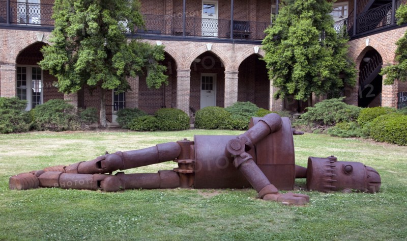 Goldie (1971) outdoor art University of Alabama. 2010