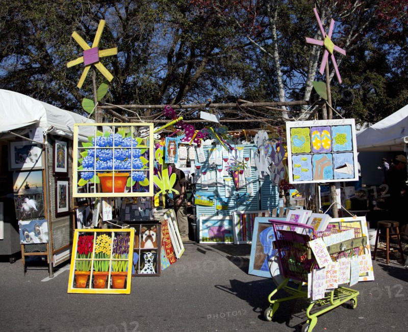 Fairhope Art Festival in Fairhope, Alabama 2010