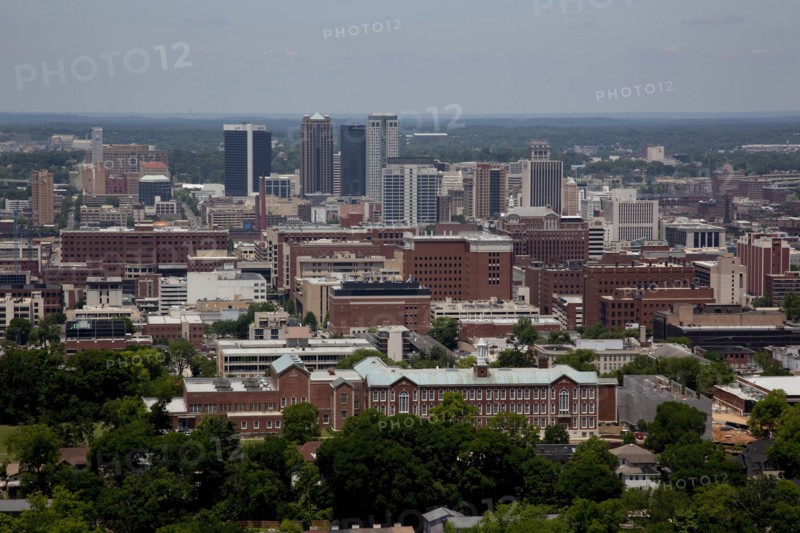 Views of Birmingham, Alabama, from Vulcan Statue 2010