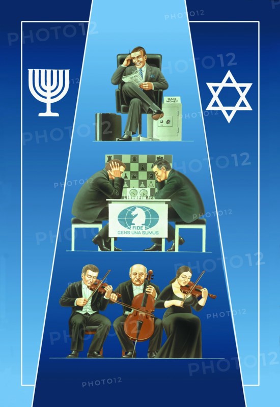 1 Jew (Banker) 2 Jews (Chess) 3 Jews (Orchestra)