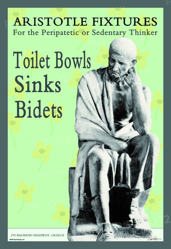 Aristotle Fixtures: For the Peripatetic or Sedentary Thinker 2000