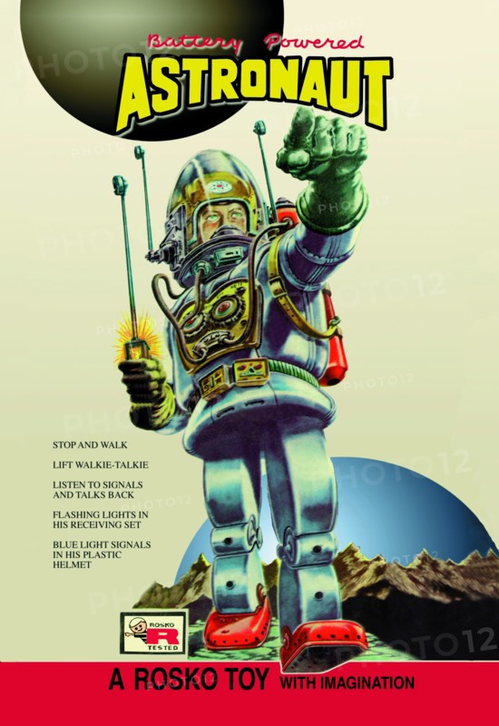 Battery Powered Astronaut 1950