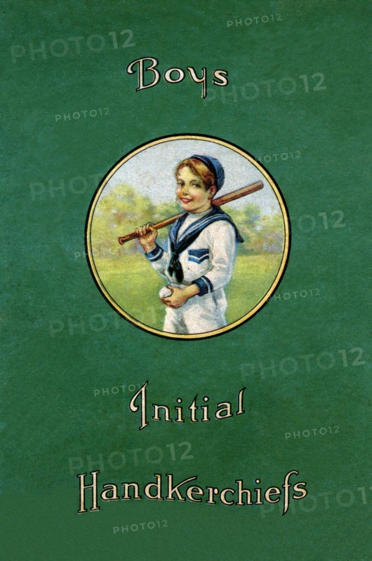 Boys Initial Handkerchiefs